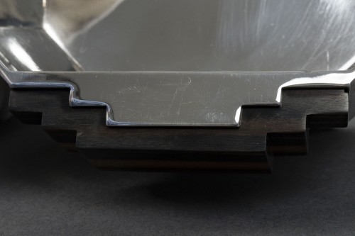 Antiquités - Tetard – art deco period solid silver planter