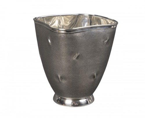 Silver vase, Italy, Alessandria, CESA SC, circa 1970