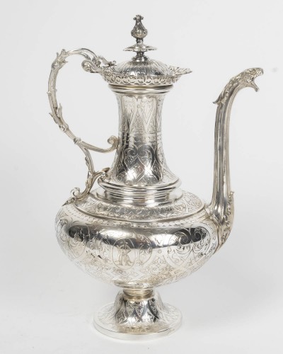 Froment Meurice - 4-Piece Solid Silver Tea &amp; Coffee Service 19th Century - 