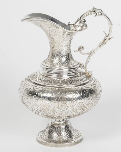 19th century - Froment Meurice - 4-Piece Solid Silver Tea &amp; Coffee Service 19th Century