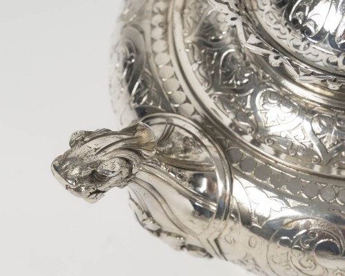 Antiquités - Froment Meurice - 4-Piece Solid Silver Tea &amp; Coffee Service 19th Century