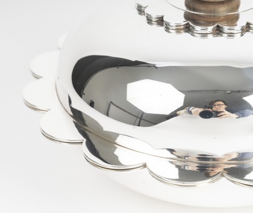 Jean Puiforcat - Légumier couvert en argent massif époque Art Déco - Emmanuel Redon Silver Fine Art