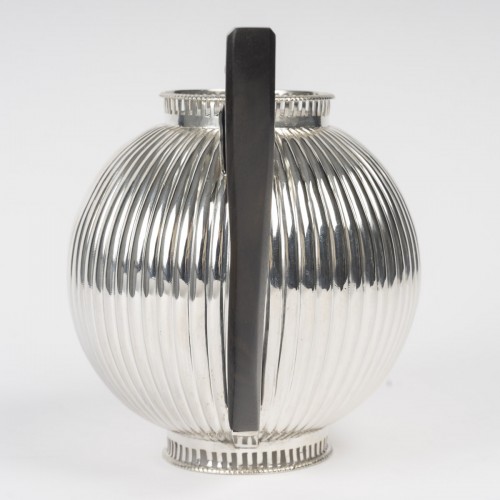 Antiquités - Jean joseph bourdier – solid silver teapot, first empire period, 1798/1809