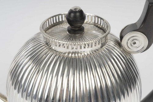 Antiquités - Jean joseph bourdier – solid silver teapot, first empire period, 1798/1809