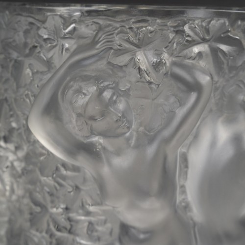 Verrerie, Cristallerie  - Marc Lalique -  Seau à champagne en cristal Ganymede