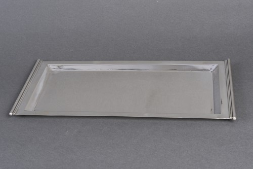 Cardeilhac – Plateau de service Art Déco en argent massif - Emmanuel Redon Silver Fine Art