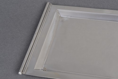 Cardeilhac – Plateau de service Art Déco en argent massif - Art Déco