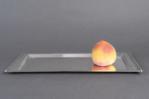 Antiquités - Cardeilhac – Plateau de service Art Déco en argent massif