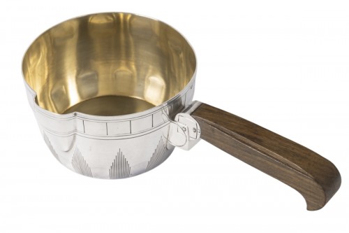 Boin Taburet – Cassolette en argent massif Epoque Art Deco