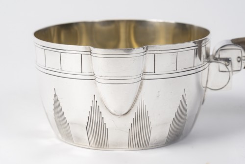 Boin Taburet – Cassolette en argent massif Epoque Art Deco - Argenterie et Arts de la table Style Art Déco