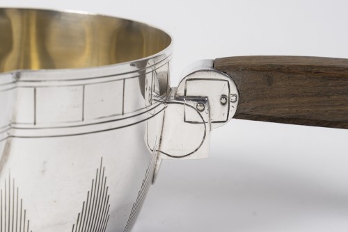 Boin Taburet – Cassolette en argent massif Epoque Art Deco - Emmanuel Redon Silver Fine Art