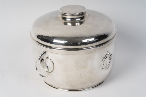 Antiquités - Christian Dior Solid Silver and Crystal Caviar Service Northern Italy, 20th