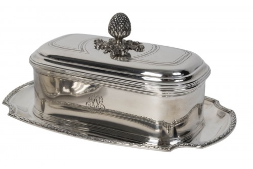 Boin Taburet – Paire de terrines en argent massif XIXe