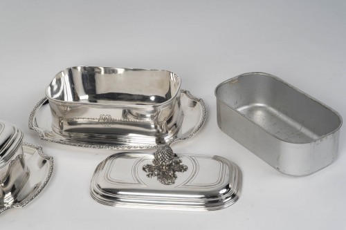 Napoléon III - Boin Taburet – Pair of 19th-Century Solid Silver Terrines