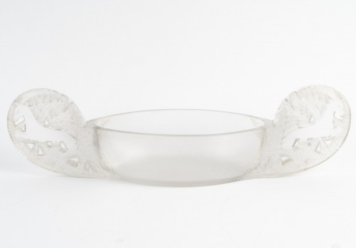 R. Lalique – "Saint-Hubert" planter, model created in 1927 - Art nouveau