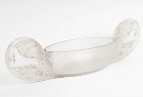 Art nouveau - R. Lalique – "Saint-Hubert" planter, model created in 1927