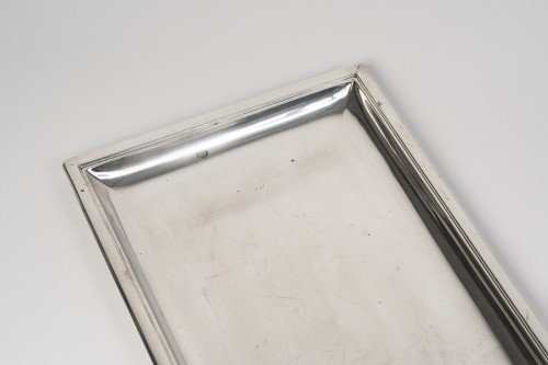 Puiforcat – Set Of Two Solid Silver Art Deco Dishes, Circa 1925–1930 - silverware & tableware Style Art Déco