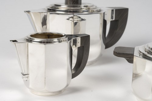 Argenterie et Arts de la table  - Lapparra - service à thé et à café argent massif