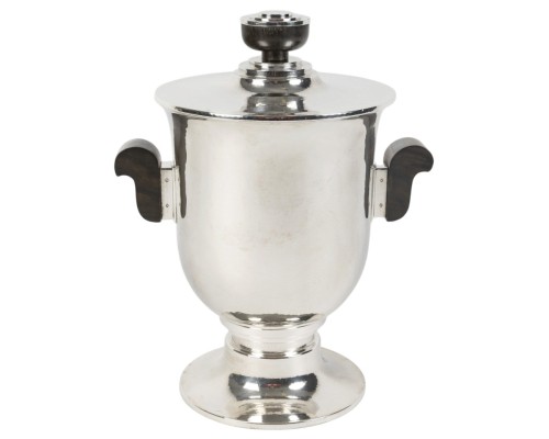 Roelof Citroen – Rafraîchissoir couvert en argent art deco, Pays-Bas vers 1940