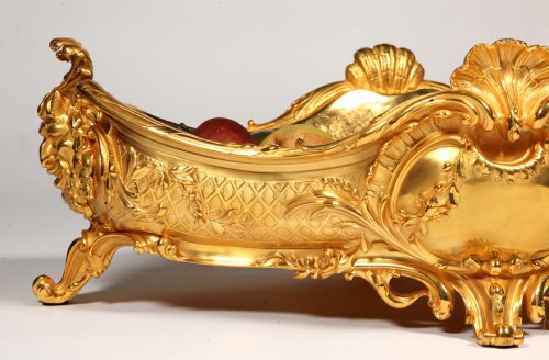 Jardinière en bronze doré, Epoque Napoléon III - Emmanuel Redon Silver Fine Art