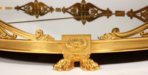 Argenterie et Orfèvrerie  - Surtout de table en bronze doré, Epoque restauration XIXe