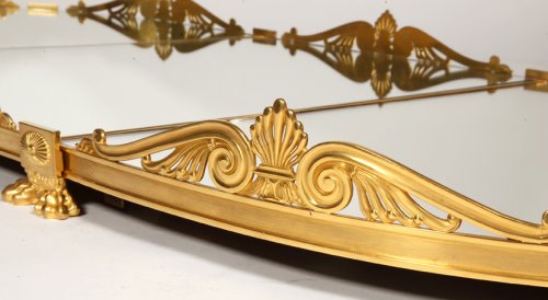 Surtout de table en bronze doré, Epoque restauration XIXe - Emmanuel Redon Silver Fine Art
