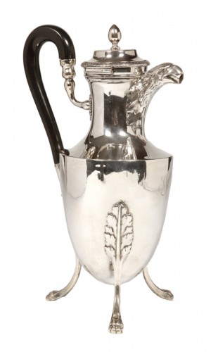 Jean-Baptiste Potot - Sterling Silver Jug, Empire Period