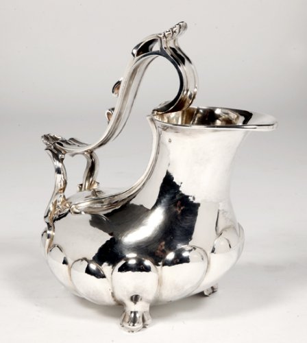 .Tallois - Solid silver jug called &quot;Askos&quot; 19th century - Antique Silver Style 