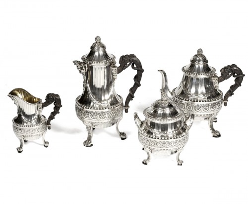 Tea and coffee set late 19th by Cardeilhac