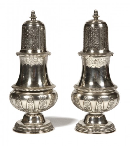 Cardeilhac - Pair of solid silver sprinklers XIXth century