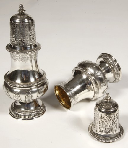 Cardeilhac - Pair of solid silver sprinklers XIXth century - 