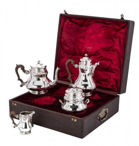 Boin Taburet - Set tea/coffee in silver