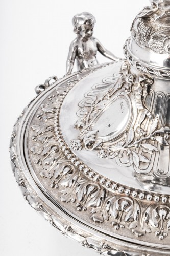 Antique Silver  - Vegetable covered in silver by the - Gustave Odiot XIXth