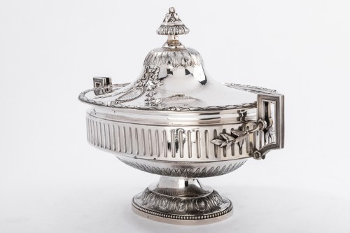 Antique Silver  - Gustave Odiot - Large Terrine silver nineteenth