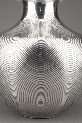Callegari Gioielli - Vase en argent massif XXe siècle - Emmanuel Redon Silver Fine Art