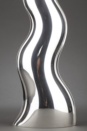 Antique Silver  - De Vecchi - 20th century sterling silver vase
