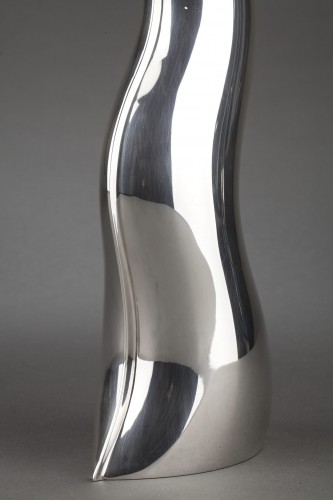 Antiquités - De Vecchi - 20th century sterling silver vase