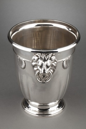 Roussel - 19th century solid silver cooler - Napoléon III