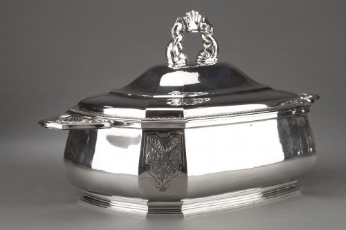 Années 50-60 - Bancelin - Soupière en argent massif vers 1950/1960