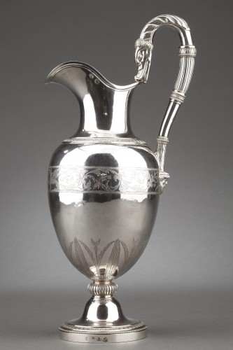 Antoine Michel - Ewer in sterling silver 1st Empire period - silverware & tableware Style Empire