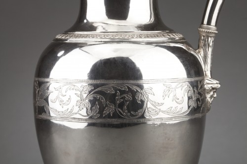 Antoine Michel - Ewer in sterling silver 1st Empire period - 