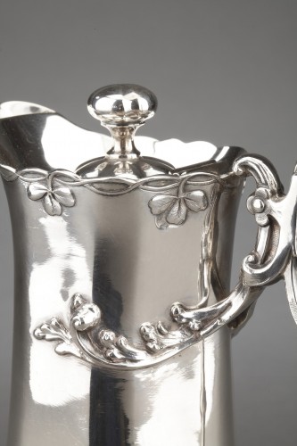 Debain - Verseuse en argent massif vers 1900 - Art nouveau