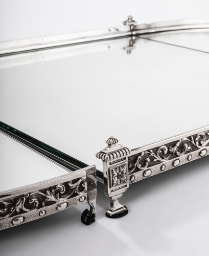 Antiquités - Mainly table in three parts 19th century Napoléon III
