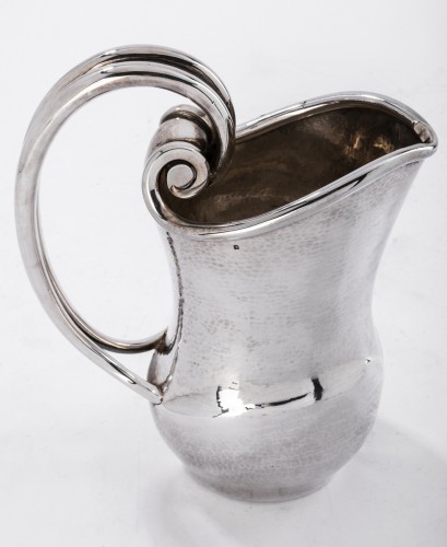 Bancelin - Sterling silver pitcher hammered - Antique Silver Style 50