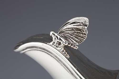 Napoléon III - Edouard &amp; John Barnard - Ewer in solid silver XIXth London