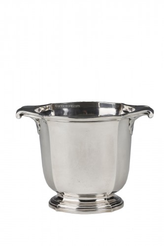 Tétard - Solid silver ice bucket circa 1930