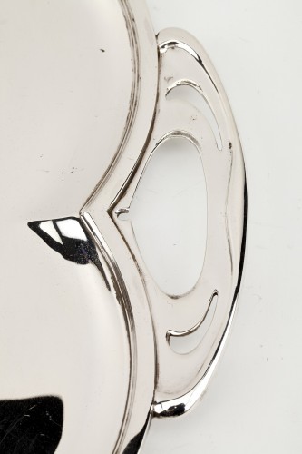 Antique Silver  - Debain - Solid silver serving tray