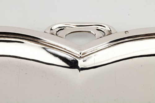 20th century - Debain - Solid silver serving tray