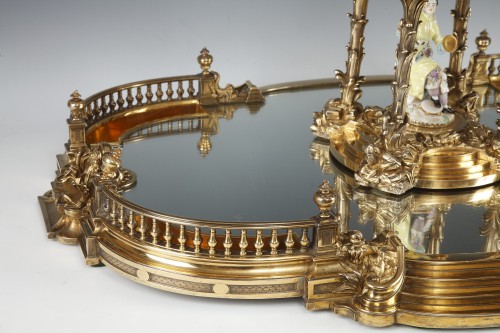 Boin Taburet - surtout de table in finely chiseled vermeil - 