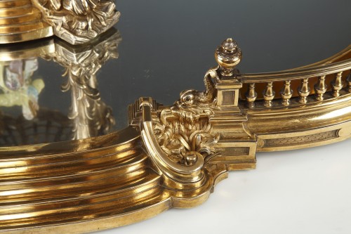 XIXe siècle - Boin Taburet - Surtout de table à la Pagode en vermeil XIXe